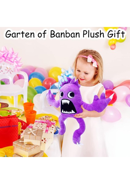 Garten Of Banban Peluş, 2023 Yeni Banban Garden Bölüm 2 Peluş, Korku Oyunu Canavar Figürü Peluş Oyuncaklar (Renk A) (Yurt Dışından)