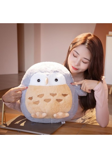 Gri Baykuş Peluş Oyuncaklar, Süper Yumuşak Tombul Baykuş Dolması Hayvan Sarılma Yastık, Erkek Kız Çocuklar Için Sevimli Kuş Peluş Noel Doğum Günü Hediyeleri (Baykuş-A-Gri, 14,5 Inç (Yurt Dışından) modelleri