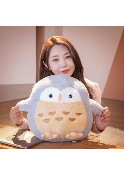 Gri Baykuş Peluş Oyuncaklar, Süper Yumuşak Tombul Baykuş Dolması Hayvan Sarılma Yastık, Erkek Kız Çocuklar Için Sevimli Kuş Peluş Noel Doğum Günü Hediyeleri (Baykuş-A-Gri, 14,5 Inç (Yurt Dışından) fırsatları