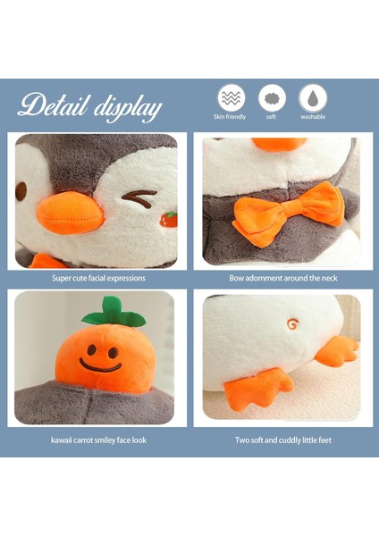Penguen Peluş Doldurulmuş Hayvan Oyuncaklar, Sevimli Doldurulmuş Penguen Peluş Oyuncak Kucaklama Yastık 9.8" (Yurt Dışından) modelleri