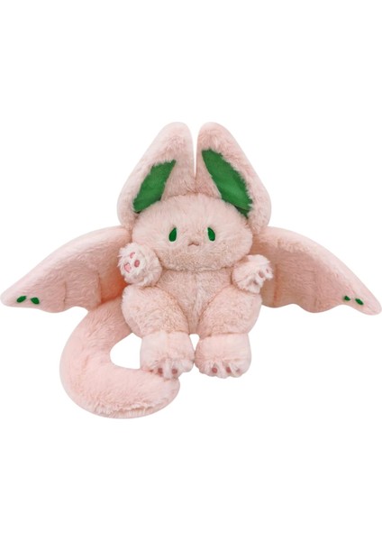 Sevimli Yarasa Tavşan Peluş Yastık Kawaii Yarasa Tavşan Çocuklar Için Doldurulmuş Hayvan Pembe 12" (Yurt Dışından)
