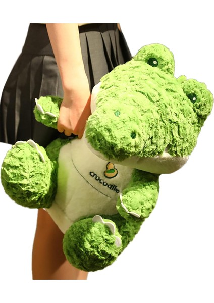 Sevimli Yumuşak Timsah Doldurulmuş Hayvanlar Timsah Peluş Oyuncaklar Timsah Peluşlar Atmak Yastık Timsah Sarılma Topluca Timsah Bebek Doğum Günü, Sevgililer Günü, Noel'de Çocuklar (Yurt Dışından)