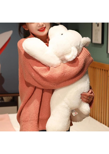 Yumuşak Kutup Ayısı Doldurulmuş Hayvan: 23.6in Oyuncak Ayı Yürümeye Başlayan Yastık Sevimli Vücut Peluşları Kucaklama Uyku Peluş Kabarık Vahşi Hayvan Oyuncaklar Sandalye Dekor Pelu (Yurt Dışından) modelleri