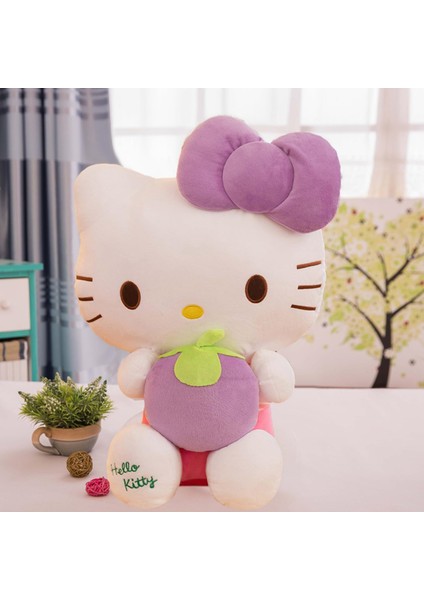 Kitty Peluş Oyuncaklar, 15.7 Inç Karikatür Doldurulmuş Hayvanlar Bebek Sarılma Yastık Şekil, Kızlar Için Noel Paskalya Doğum Günü Partisi Yeni Yıl Için Harika Hediyeler (MOR-40CM) (Yurt Dışından)