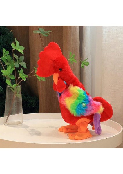 Müzikal Tavuk Doldurulmuş Hayvan Elektronik Interaktif Peluş Oyuncak Şarkı Söyleyen Dans Cıyaklayan Sallayan Horoz Çocuklar Için Paskalya Doğum Günü, Kırmızı, 13.5U201D (Yurt Dışından) modelleri