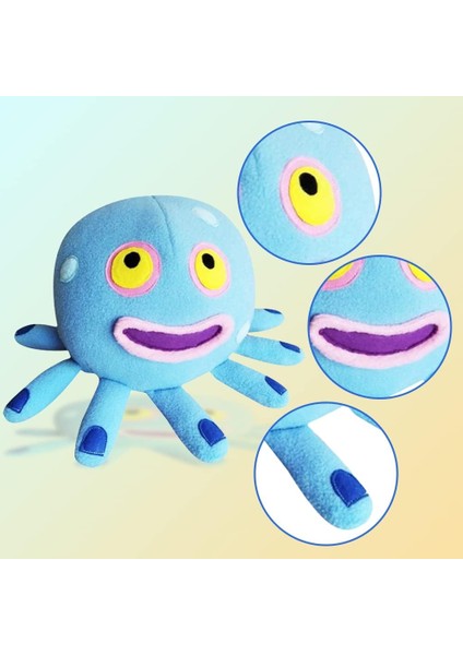Wubbox Peluş Oyuncak Korku Oyunu Doldurulmuş Hayvanlar Peluş Bebek Erkekler ve Kızlar Için Sarılma Uyku Peluş Yastık (C) (Yurt Dışından) fırsatları