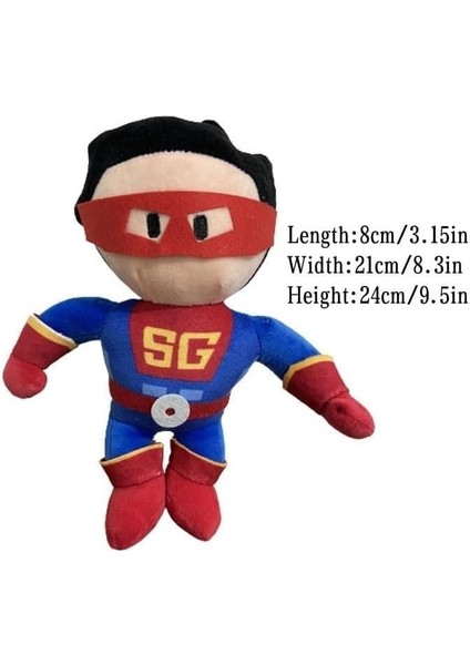 Stumble Guys Peluş, 9 Inç Süper Adam Figürleri Oyuncak Koleksiyonu Oyun Hayranları Için Oyun Seti Erkekler ve Kızlar, Çocuklar Için Cadılar Bayramı Noel Doğum Günü Hediyesi (Yurt Dışından) fiyatları