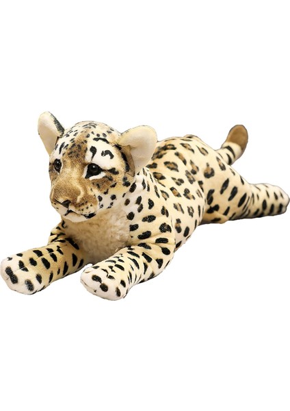 Çita Doldurulmuş Hayvan, 19" Leopar Doldurulmuş Hayvan Çita Doldurulmuş Leopar Peluş Oyuncaklar Sevimli Safari Gerçekçi Doldurulmuş Hayvanlar Jaguar Peluş Kız Erkek Çocuklar Için Ç (Yurt Dışından)