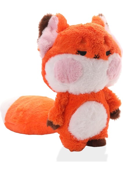 Tilki Doldurulmuş Hayvanlar Peluş, 13.7 Inç Süper Yumuşak Sevimli Tilki Peluş Büyük Kuyruklu Yastık Atın, Erkekler ve Kızlar Için Kawaii Squishy Tilki Peluş Oyuncak (Yurt Dışından)