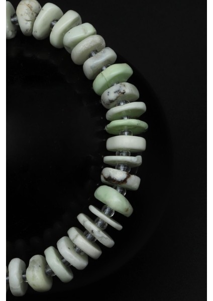 Jade Doğal Taş Makrome Örme Bileklik Şekilsiz Kesim fiyatları