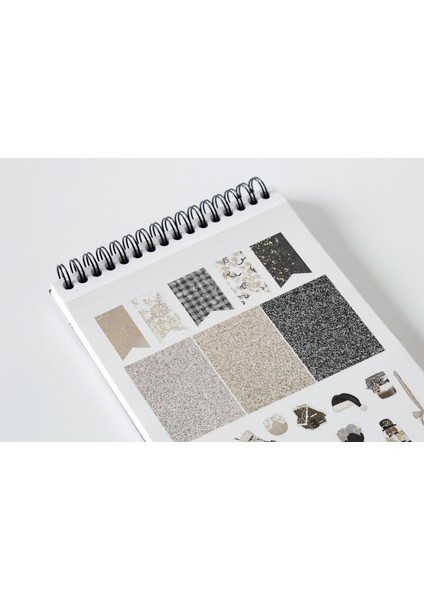 Kurşun Asker Sticker Seti Planner Ajanda Bullet Journal Için Uygun Set