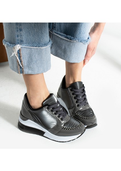 Bilson Platin Taş Detay Kadın Sneakers