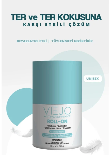 Terleme ve Unısex Roll-On - 50 ml