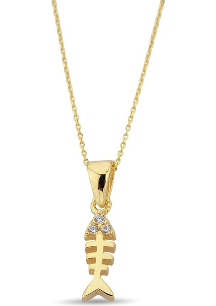 Balık Altın Kolye CGKKKLY043