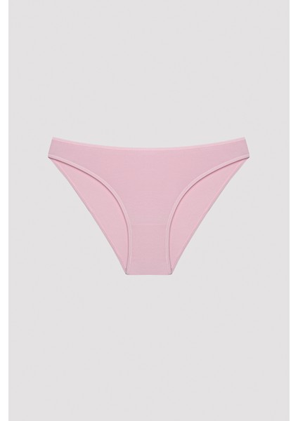 Coral Vibes Dantel Detaylı Çok Renkli 3lü Slip Külot