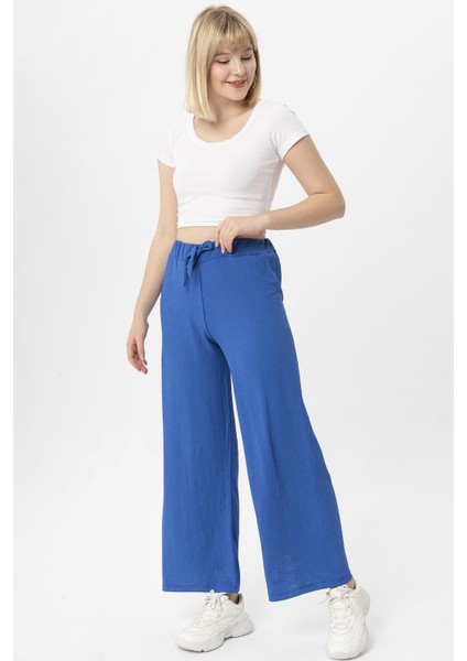 Kadın Bol Paça Pantolon 240049 -
