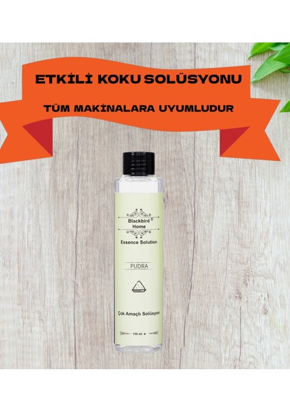 Pudra Koku Esansı Etkili Çok Amaçlı Solüsyon 150 ml Tüm Koku Makinelere Uyumlu Ortam Kokusu fiyatları