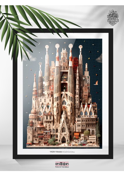 1000 Parçalık Puzzle / Sagra Da Familia - Kod 1163