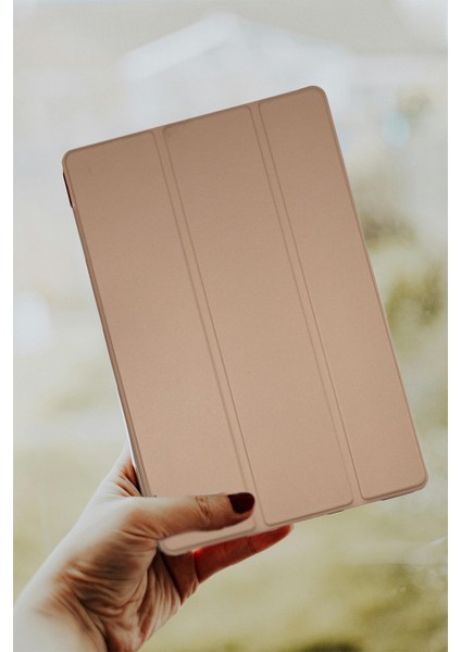 iPad Pro 12.9 Inç (2022) Uyumlu Fuchsia Intelligent Tablet Kılıfı