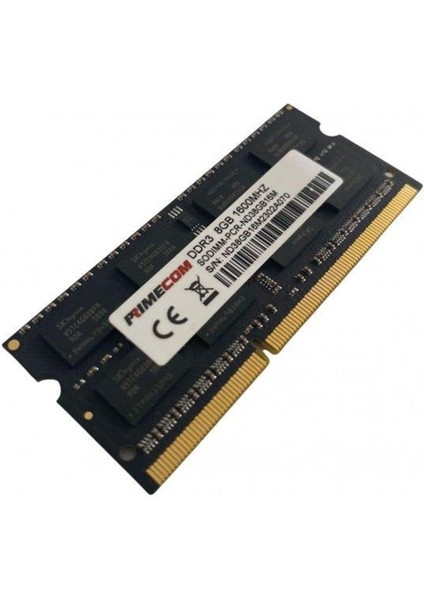 Prımecom PCR-ND38G16M 8gb Ddr3 1600MHZ CL11 Notebook Bellek