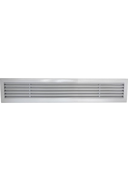 Lineer Şömine Menfezi 50 x 10 cm Beyaz