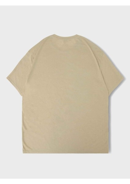 Blacksokak Erkek Bej Dırectfor Oversize Bisiklet Yaka Tshirt fiyatları