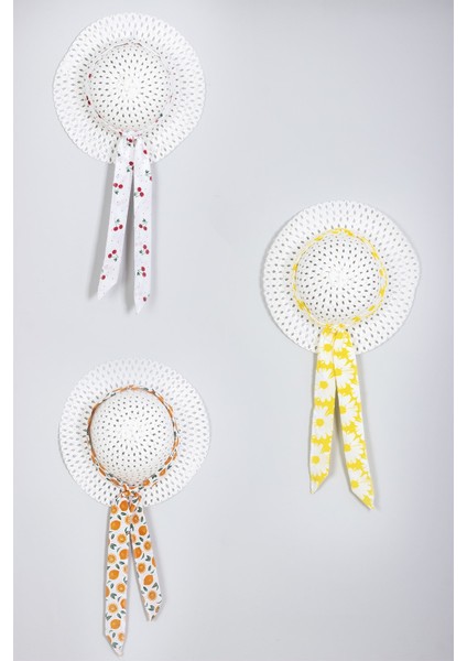 Tarz 3'lü Meyveli Kombin Şapka