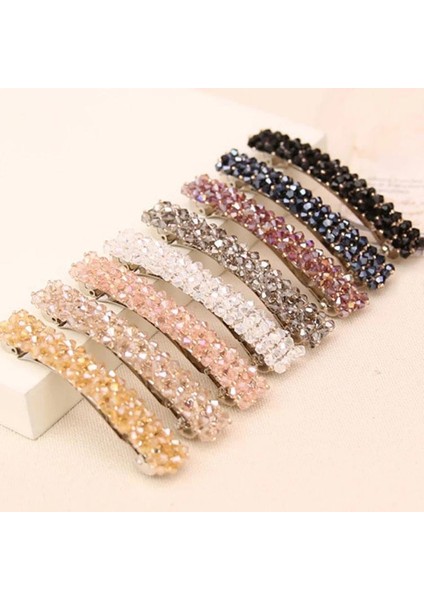 No.5 Boyutu Moda Kadın Kızlar Bling Kristal Tokalar Şapkalar Taklidi Saç cl Barrette Şekillendirici Araçları Aksesuarları (Yurt Dışından) fiyatları