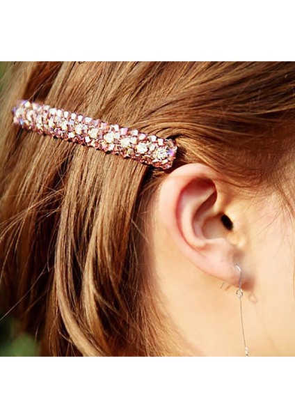 No.5 Boyutu Moda Kadın Kızlar Bling Kristal Tokalar Şapkalar Taklidi Saç cl Barrette Şekillendirici Araçları Aksesuarları (Yurt Dışından) modelleri