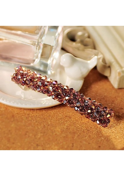 No.5 Boyutu Moda Kadın Kızlar Bling Kristal Tokalar Şapkalar Taklidi Saç cl Barrette Şekillendirici Araçları Aksesuarları (Yurt Dışından) fırsatları