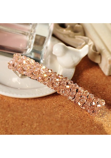 No.5 Boyutu Moda Kadın Kızlar Bling Kristal Tokalar Şapkalar Taklidi Saç cl Barrette Şekillendirici Araçları Aksesuarları (Yurt Dışından) indirimleri