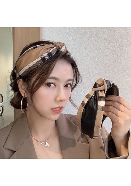 Saç Bantları Tarzı H72 Kadınlar Için Geniş Üst Düğüm Saç Bantları Headdress Düz Renk Kumaş Kafa Bandı Çerçeve Kızlar Saç Bandı Saç Çember Kadın Saç Aksesuarları (Yurt Dışından) modelleri