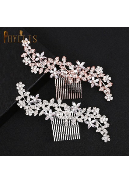 A93-G A37 Rhinestone Kristal Gelin Saç Aksesuarları Düğün Saç Tarak Elmas Gelin Başlıkları Kadın Saç Gösterişli Saç Takı (Yurt Dışından) indirimleri