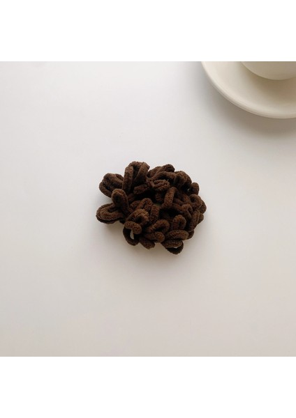 Saç Pençeleri Stili M Beden Yeni Kore Güz ve Kış Süt Çay Rengi Kahverengi Akrilik Saç Pençeleri Klipler Çok Renkli Geometrik Mat Saç Tokası Aksesuarları (Yurt Dışından)