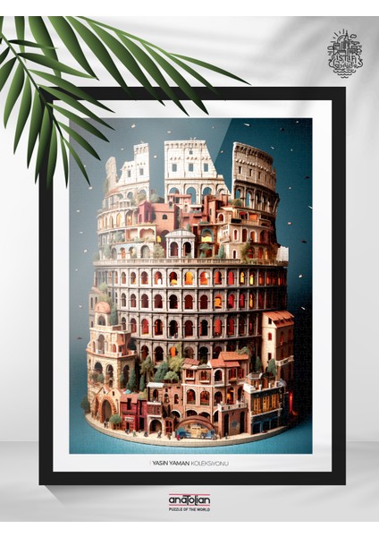 1000 Parçalık Puzzle / Colesseum - Kod 1166