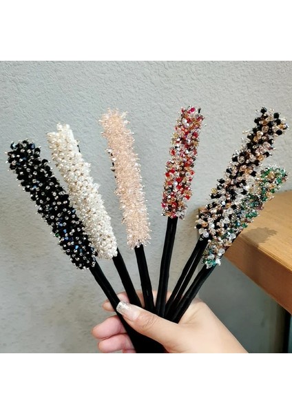 Q13503 Mısananryne Çiçek Düğün Gelin Taklidi Kafa Artefakt Çiçek Saç Tomurcuğu Bağlı Yarım Top Dudaklar Kadın Saç Aksesuarı (Yurt Dışından) indirimleri