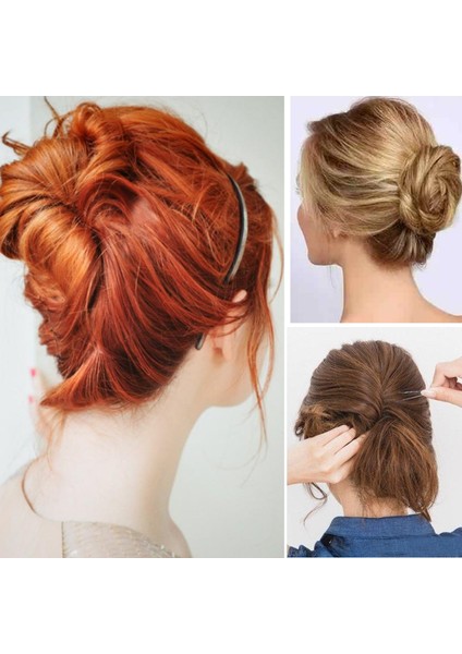 Yeni Klip 1 Adet Altın Yeni U Şekli Saç Klipleri Bobby Kadınlar Kızlar Için Gelin Saç Şekillendirici Aksesuarları Siyah Tokalar Metal Tokalarım Bun Maker (Yurt Dışından) fırsatları