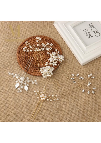 Mavi Beyaz Çinko Kaplama Inci Saç Dudak Kadınlar Için Lüks Kristal Rhinestone Düğün Saç Tokaları Altın Balo Gelin Nedime Saç Aksesuarları (Yurt Dışından) modelleri