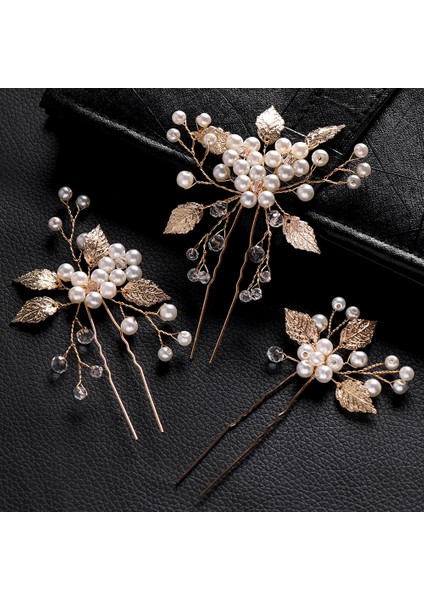 Mavi Beyaz Çinko Kaplama Inci Saç Dudak Kadınlar Için Lüks Kristal Rhinestone Düğün Saç Tokaları Altın Balo Gelin Nedime Saç Aksesuarları (Yurt Dışından) fırsatları