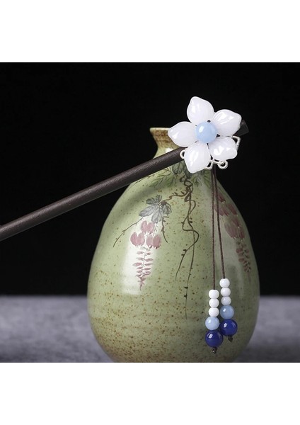 No.25 Boyutu Vintage Ahşap Çiçek Saç Tokası Kadınlar Için Antika Saç Sopa Kız Saç Tokası Kostüm Çin Saç Aksesuarları Saç Заколки (Yurt Dışından)