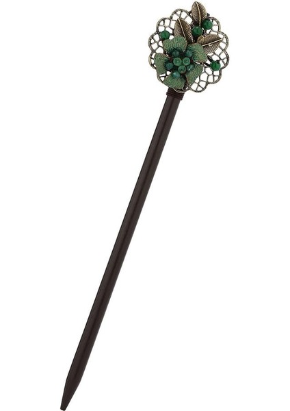 F-0745-A Vintage Saç Sopa Seçimi Doğal Ahşap Sandal Ağacı Çin Tarzı Çubuklarını Etnik Saç Tokası Kadın Tokalar Takı Aksesuarları (Yurt Dışından)