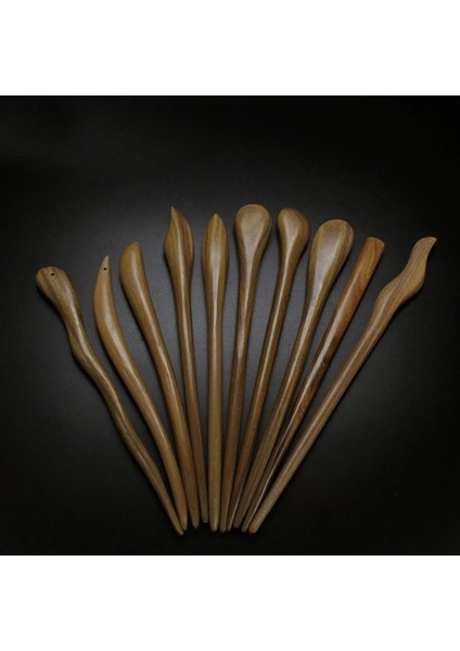 No.4 Boyutu Vintage En Li Saç Sopa Seçimi Doğal Ahşap Sandal Ağacı El Yapımı Etnik Firkete Sıcak Fashioese Tarzı Tokalar (Yurt Dışından) fiyatları