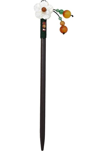 F-0715-B Vintage Saç Sopa Seçimi Doğal Ahşap Sandal Ağacı Çin Tarzı Çubuklarını Etnik Saç Tokası Kadın Tokalar Takı Aksesuarları (Yurt Dışından)
