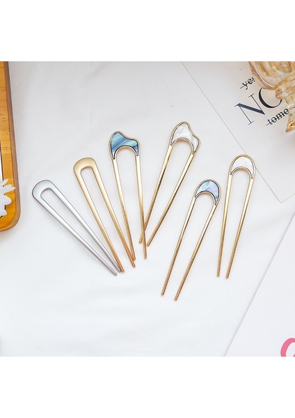 No.10 Boyutu Moda Metal Saç Çubukları Kadın Sadelik U-Şekilli Saç Klipleri Kız Tokaları Şapkalar Saç Aksesuarları Saç Modeli Tasarım Araçları (Yurt Dışından) fiyatları