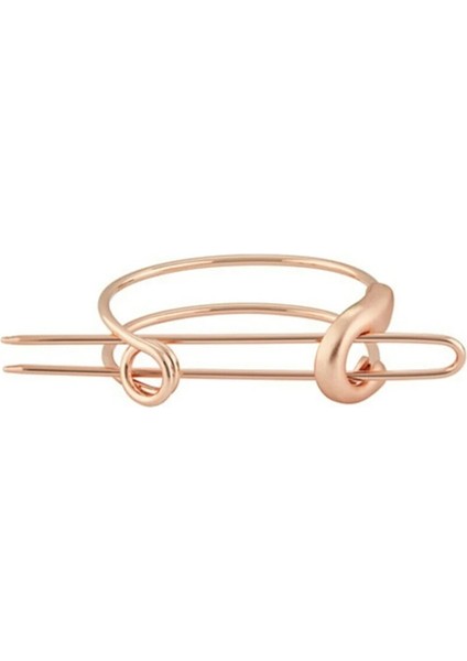 0163-GÜL Altın Saç Sopa Orijinal Yeni Boho Saç Aksesuarları Varış Metal Altın Dolgulu x Şekilli Topuz Tutucu Büyüleyici Vintage Topuz Kafesi (Yurt Dışından)