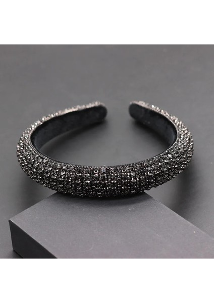 No.2 Boyutu Podyum Lüks Kişilik Renk Taklidi Kafa Bandı Yeni Barok Moda Mizaç Topu Kafa Bandı ile Yıldız Kafa Bandı 702 (Yurt Dışından)