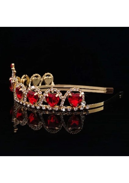 LGL049 Moda Düğün Taç Gelin Başlığı Barok Tiaras ve Taçlar Prenses Tiara Kristal Rhinestone Kafa Bandı Saç Aksesuarları (Yurt Dışından) fırsatları