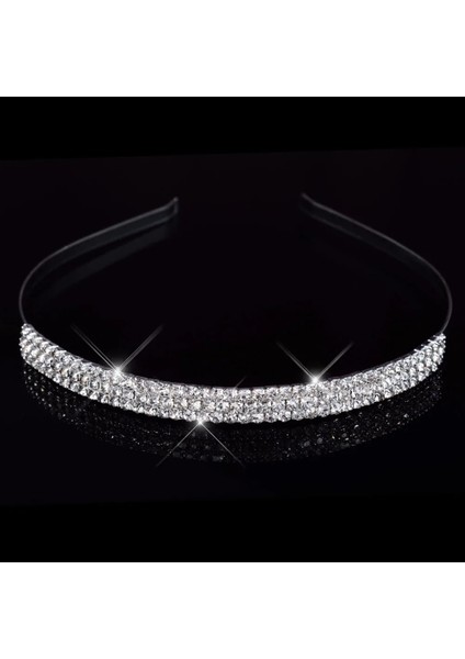 No.32 Boyutu Prenses Düğün Gelin Nedime Tiara Taç Kafa Bandı Kızlar Kristal Rhinestone Takı Saç Aksesuarları Gelin Kafası Süsleme (Yurt Dışından) modelleri