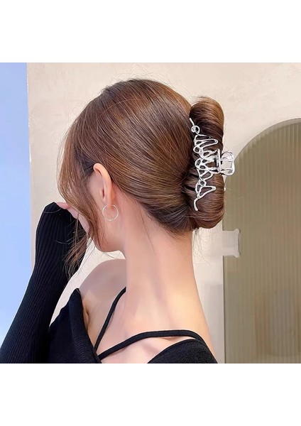 S15 Moda Kadın Saç Klipleri Banyo Yengeç Kore Benzersiz Tasarım Tokalar Kızlar Için Barrette Şapkalar Moda Saç Aksesuarları Hediye (Yurt Dışından) modelleri