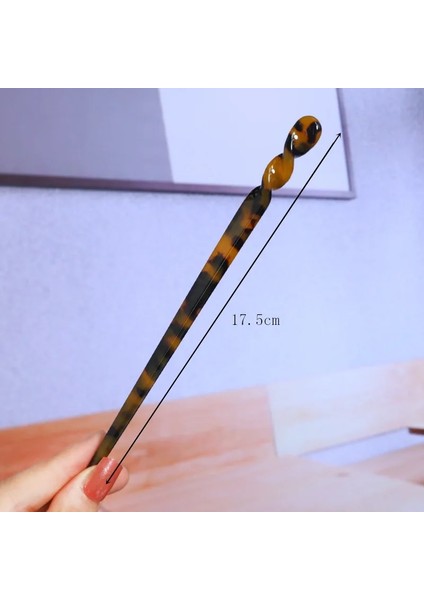 No.6 Boyutu Fashioese Tarzı Saç Sopaları Vintage Asetat Chopstick Kadın Tokalar Saç cl Düğün Saç Takı Saç Aksesuarları (Yurt Dışından) fırsatları